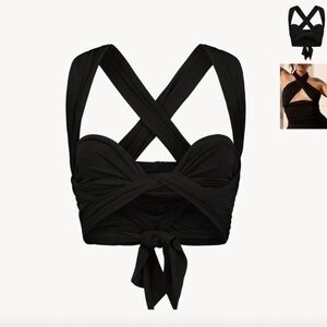 The Great Eros Infinity Tube Top Black